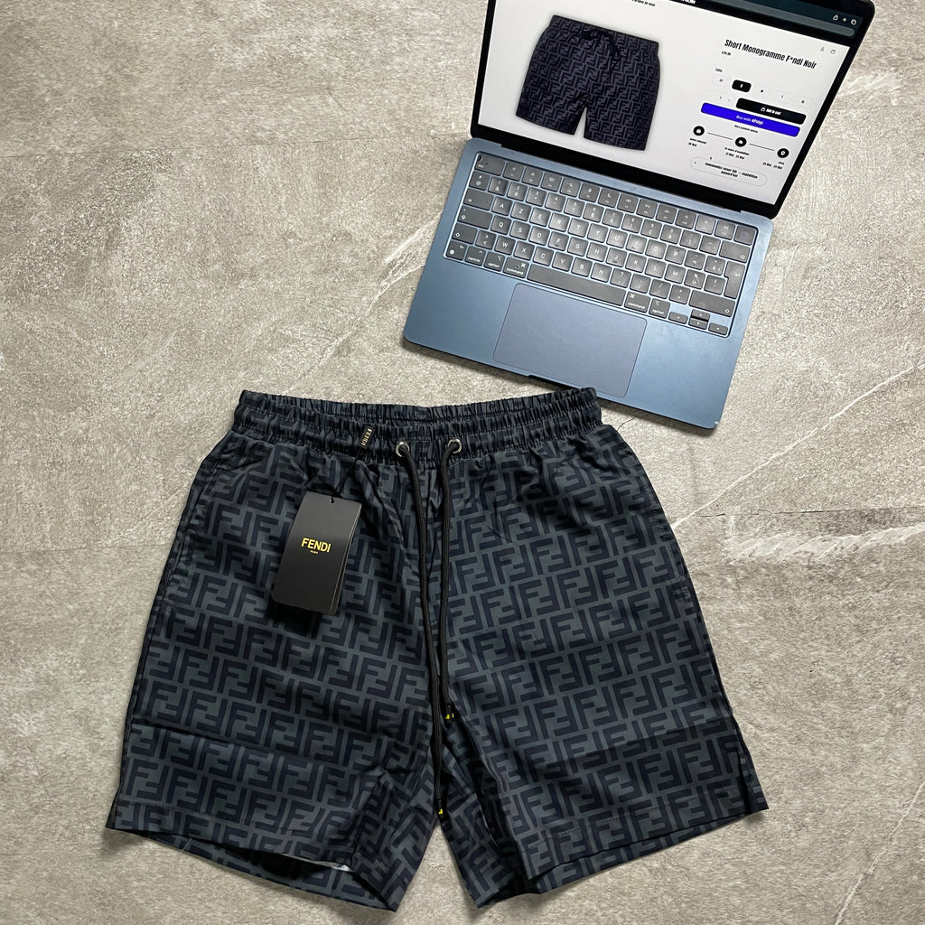 Short Monogramme Noir